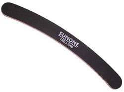 Sunone Fichier, Banane 180/240, 10PC 14822 Noir