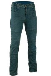 Bikers Gear Australia – Jeans de moto stretch doublé Kevlar avec protection amovible CE 1621-1, denim vintage, taille 48