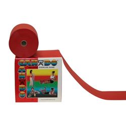 Cando W58524 Bande Elastique, sans Latex, 46 m, Souple, Rouge