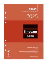 Finocam - Annual Open 2025 Weekly Horizontal View January 2025 - December 2025 (12 months) Spanish
