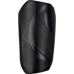uhlsport Crossflex protège-Tibias de Football pour Enfants et Adultes - protège Tibia Foot Enfant Ultra léger Petit - Bas de Compression supplémentaire séparé avec Poche, Noir
