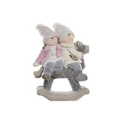 Adorno Navideño DKD Home Decor Fibra de Vidrio Niños (45 x 25 x 56 cm)