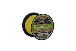 Cordamarket Driza Dyneema 3 mm, corda para adultos unissexo, amarelo (amarelo), 3 mm A 15 mts