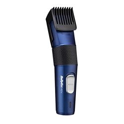 BaByliss 7756PE Cortapelos multifunción, Uso con y sin cable, Recargable, 60 min autonomía, 13 longitudes de corte, Cuchillas Profesionales de Acero Inox, Blue Edition