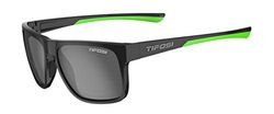 Tifosi Swick gepolariseerde bril met enkele lens, satijnzwart/neon/gepolariseerde rook