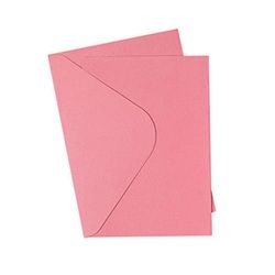 Sizzix Surfacez Lot de 10 Cartes et enveloppes A6 Rose | 665690 |Chapitre 2 2022, Multicolor, Taille Unique