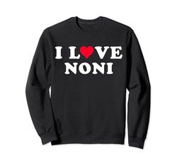 I Love Noni Matching Girlfriend & Novio Noni Nombre Sudadera