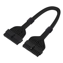 SilverStone PP06BE-MB35, ATX 24-pins naar 24-pin, Zwart, 350mm, 16 AWG, SST-PP06BE-MB35