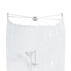 Spirella Rideaux de Douche PEVA OMBRELLA 200x170cm Blanc