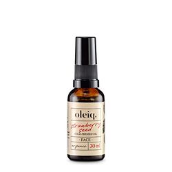 OLEIQ Jordgubbsfröolja. Hudvårdsolja för fastare och mer levande hud. Vegan naturkosmetik för kvinnor och män. Storlek 30 ml
