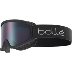 Bolle - FREEZE, lunettes de ski noir mat, Vermillon Gris Cat 3, lunettes de protection contre la neige, Adulte Unisex,M