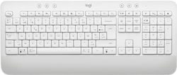 Logitech Signature K650 Wireless Keyboard with Wrist Rest, AZERTY Belgian - White