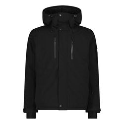CMP - Giacca sci da uomo con cappuccio fisso, Nero, 48