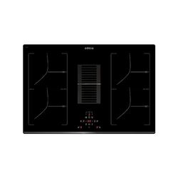 Edesa Placa de Inducción EIT-7422 DD B Campana Extractora Integrada Panel de Control Touch Potencia Total 9 kW Máxima Extracción 199m3/h Motor Brushless Grandes Funciones Acabado Color Negro