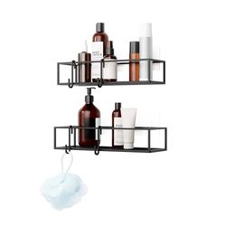 Umbra CUBIKO DOUCHEBAK Set 2 ZWART