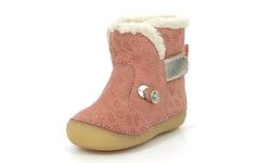 Kickers So Windy, Bottines Fille, Rose Or Fantaisie, 25 EU