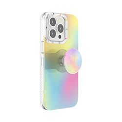 PopSockets Funda para iPhone 13 Pro MAX con Agarre y Deslizamiento, Funda para iPhone 13 Pro MAX - Abstracto