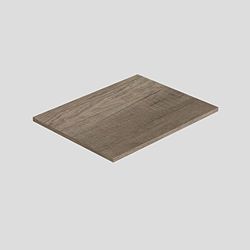 Baikal Nebraska Werkblad van hout, voor badkamer, melamine, 16 mm, verschillende uitvoeringen en maten, combineerbaar met elk modulair meubelstuk van hout, 1,6 cm, 50 cm