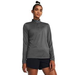 Under Armour Tech 1/2 Zip- Solid, Castlerock / / Zwart, LG