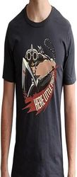 ABYSTYLE- Girls Overwatch-Tshirt Roadhog Uomo SS Nero-New Fit, Multicolore, S, Abysse Corp_ABYTEX45303