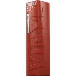 Maybelline Liquid Lipstick, Super Stay Vinyl Ink Liquid Lip Colour, Smudge-free Makeup, Long Lasting up to 16h, Shine Finish, No Budge, Vegan Formula, Maybelline New York, Shade: 130 Extra
