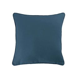 Panama indoor katoen polyester marineblauw 40 x 40 cm