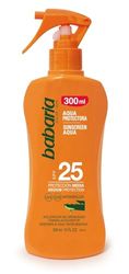 BABARIA Sunscreen Lotion with Aloe Vera, Tanning Accelerator SPF25 – 300ml