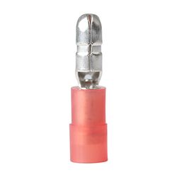 Ancor 230708 Marine Grade Elektrische Nylon Geïsoleerde Dubbele Crimp Trechter Entry Snap Plugs met Isolatie Grip (Mannelijk, 22 tot 18-Gauge, 4-Pack)