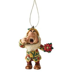 Disney Traditions, figura para pendurar o anão rumoroso de branca de neve, Enesco