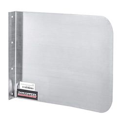 Apex Protection anti-éclaboussures en acier inoxydable – 38,1 x 30,5 cm – Support mural pour évier de restaurant commercial et évier de préparation du compartiment – Type de montage : 38,1 x 30,5 cm