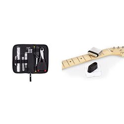 Fender 990519000 Custom Shop Tool Kit, Black, 9.0 cm*29.0 cm*19.0 cm & 990521100 Speed Slick Guitar String Cleaner, 9.0 cm*29.0 cm*19.0 cm