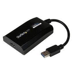 StarTech.com Externe USB 3.0 naar HDMI-videokaartadapter - Dual Monitor Adapter - Externe HDMI grafische kaart - Grafische kaart voor 2 monitoren - Externe grafische kaart voor laptops - HD 1080p