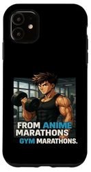 From Anime Marathons to GYM Marathons Coque pour iPhone 11