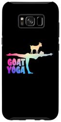 Carcasa para Galaxy S8+ Funny Goat Yoga Squad Warrior 3 Pose Para Goat Yoga