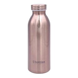 U.bottles Bouteille Isotherme Rose City 450 ml Bottiglia, Adulti Unisex, Multicolore (Multicolore), 450 ml