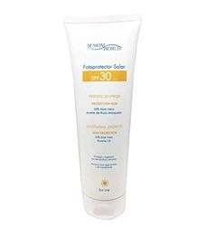 Fotoprotector Solar SPF30 con Aloe Vera y Rosa Mosqueta 250ml. sesioMWorld®