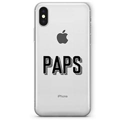 ZOKKO obudowa XS Max Paps - Miękka przezroczysta czarny atrament