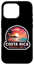 Costa Rica Tropical Vibes Beach vacanze estive Sun Souvenir Custodia per iPhone 16 Pro