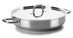 Lacor - 54650 - Paeleira com tampa 50 Ø cm Chef Luxe Inox