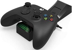 HORI - Base de carga doble con baterías recargables (Xbox Series X|S/Xbox One)