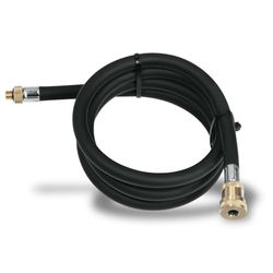 SKS accessoires slang met messing nippel voor DV/SV voor racecompressor, zwart, 50 x 2 x 2 cm