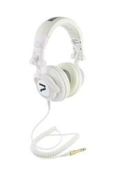 7even Auriculares Blanco/DJ, Hi-Fi, Auriculares Deportivos en Blanco, Rotativo Plegable, Cable Intercambiable, 110 dB