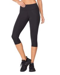 2XU Femme Force Mid-rise 3/4 Tights Pantalon de compression, Noir, L EU