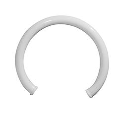 Ponte Giulio G27JBS20W1 Maniglione di Sicurezza Circolare, Bianco, 35