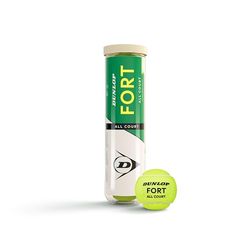 DUNLOP Balle de Tennis Fort All Court TS - pour Sable, Terrain Dur et Gazon