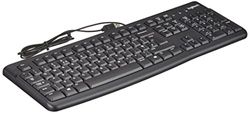 Logitech K120 Tastiera Cablata, Layout UK ‎Qwerty, Nero