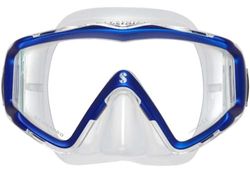 Scubapro Crystal VU Bleu/Jupe Clear Kit de détendeur pour plongée en Eau Froide Unisex-Adult, Bule, One Size