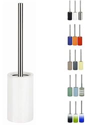 Spirella Piaçaba de sanita Tube, porcelana, branco, 10,5 x 10,5 x 42,0 cm