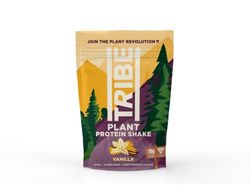 TRIBE Vegan Protein Powder - Vanilla + Cinnamon - Vegan, Gluten & Dairy Free (500g / 12 Servings)