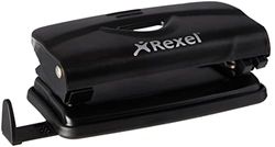 Rexel 2100759 Perforateur 2 Trous 10 Feuilles Noir